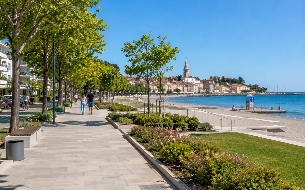Urejene javne površine in vsakdanje življenje v Kopru